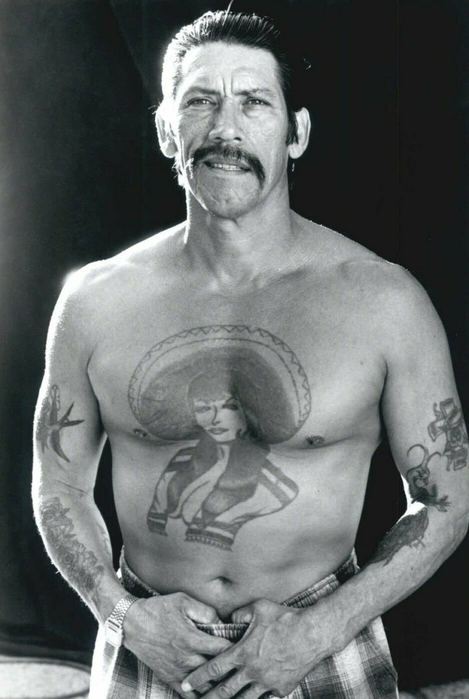 Salma hayek tattoo danny trejo