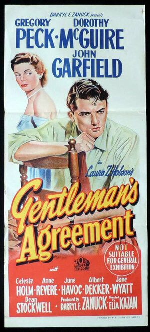 Постер: (Джентльменское соглашение, 1947 - вся информация о фильме на FilmNavi.ru
