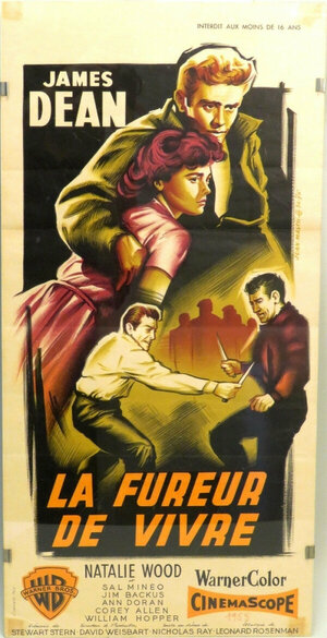 Постер: (Бунтарь без причины, 1955 - вся информация о фильме на FilmNavi.ru