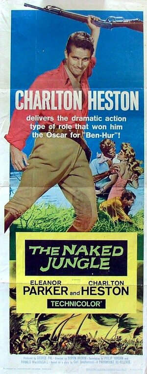 Постер: (Обнаженные джунгли, 1954 - вся информация о фильме на FilmNavi.ru