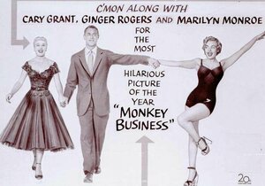 Постер: (Обезьяньи проделки, 1952 - вся информация о фильме на FilmNavi.ru