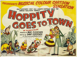 Постер: (Хоппити едет в город, 1941 - вся информация о мультфильме на FilmNavi.ru