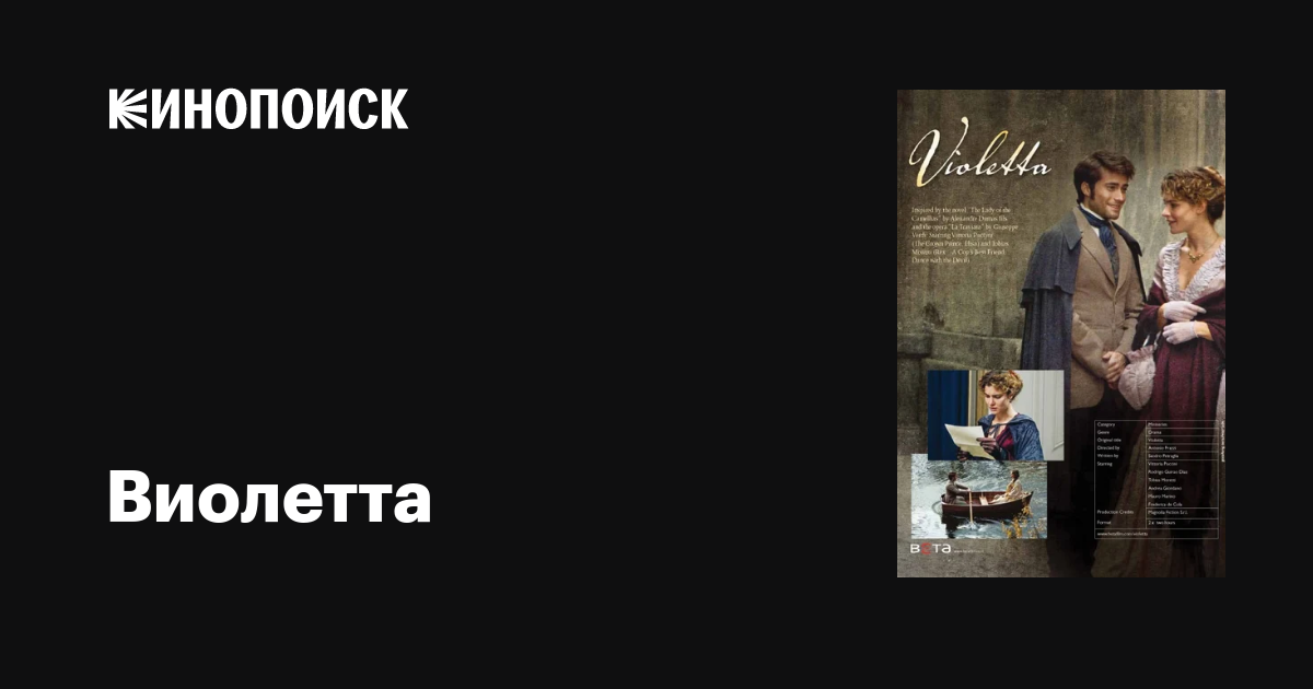 Виолетта фильм, 2011, дата выхода трейлеры актеры отзывы описание на ...