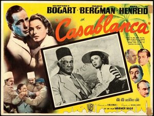 Постер: (Касабланка, 1942 - вся информация о фильме на FilmNavi.ru