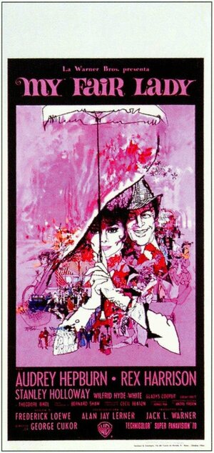 Постер: (Моя прекрасная леди, 1964 - вся информация о фильме на FilmNavi.ru