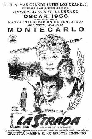 Постер: (Дорога, 1954 - вся информация о фильме на FilmNavi.ru