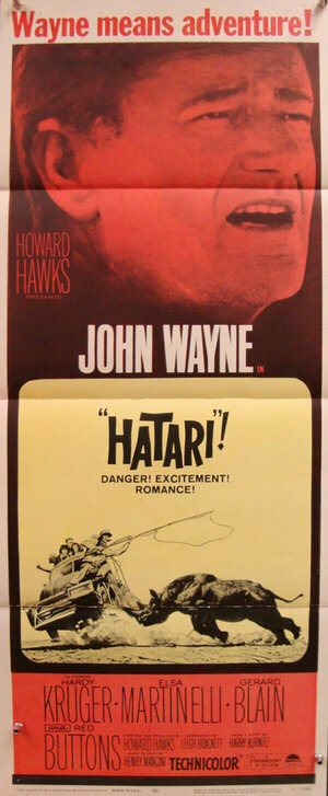 Постер: (Хатари!, 1962 - вся информация о фильме на FilmNavi.ru