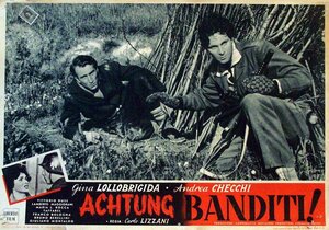 Постер: (Осторожно! Бандиты!, 1951 - вся информация о фильме на FilmNavi.ru