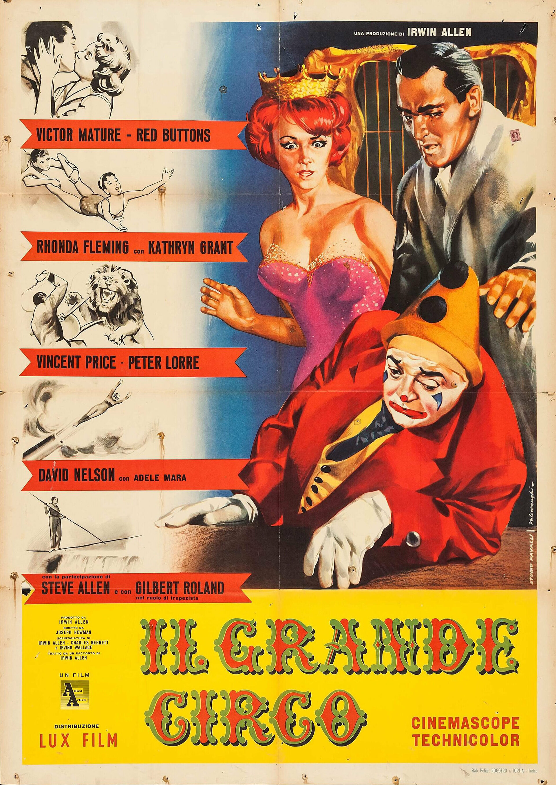 Постеры: Большой цирк / Постер фильма «Большой цирк» (1959) #3869553