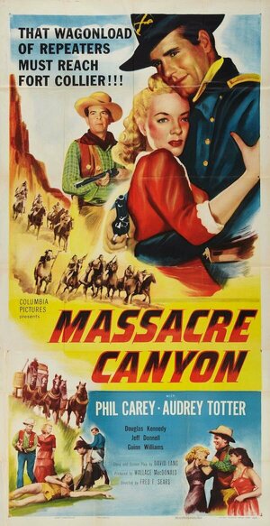 Постер: (Massacre Canyon, 1954 - вся информация о фильме на FilmNavi.ru