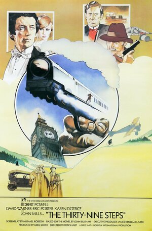 Постер: (Тридцать девять ступеней, 1978 - вся информация о фильме на FilmNavi.ru