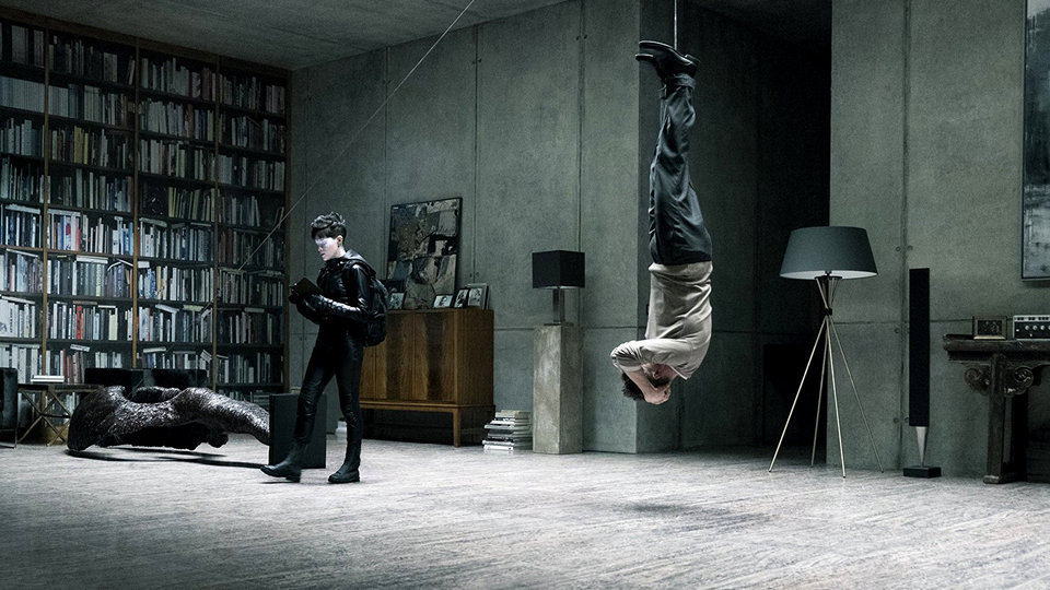 Lisbet Salander jinsiy aloqa sahnasi