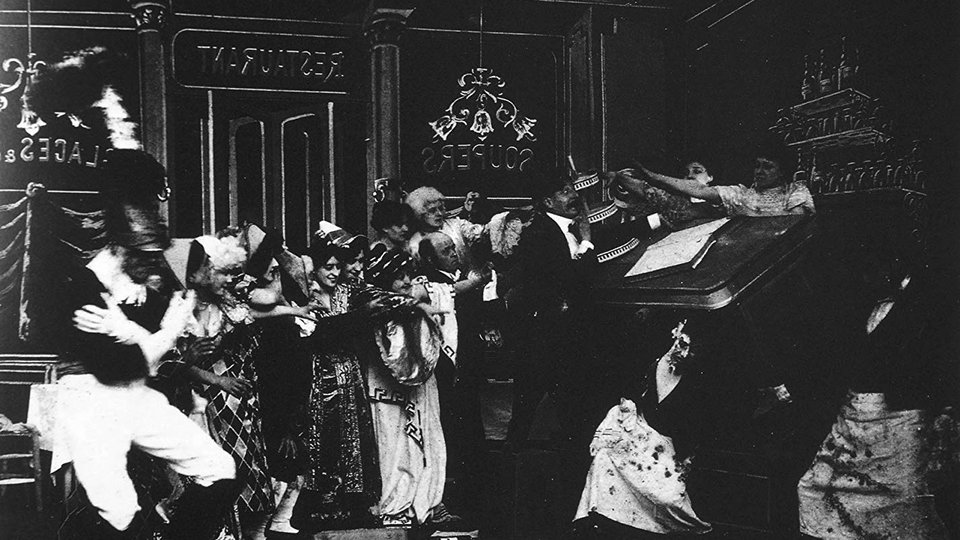 Кадр из фильма Жоржа Мельесе Nuit de carnaval (1922)