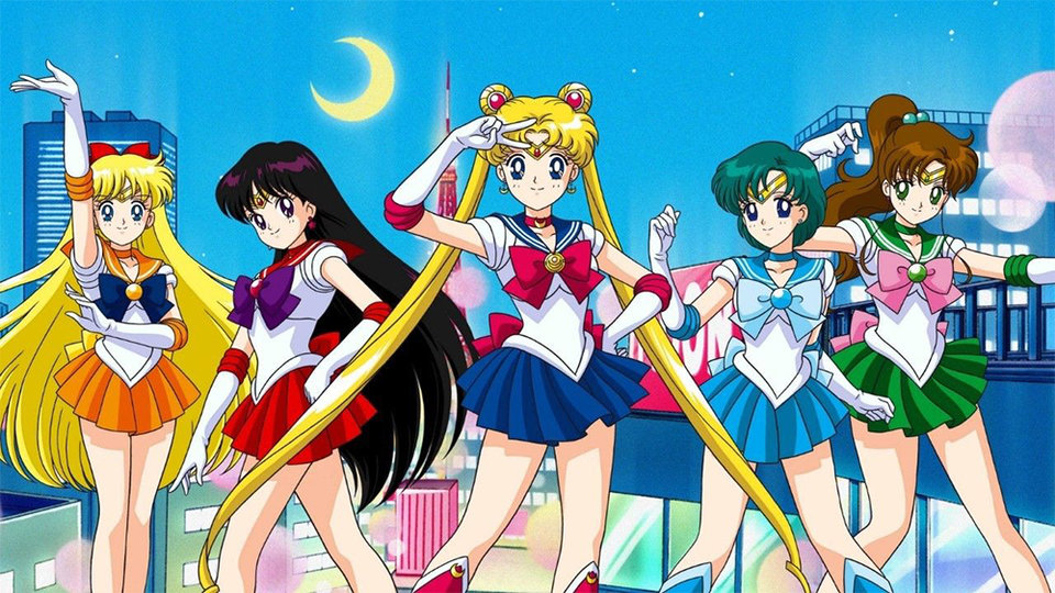 Команда девочек-волшебниц из японской франшизы «Сейлор Мун»