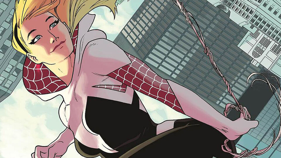 Фрагмент комикса «Spider Gwen»
