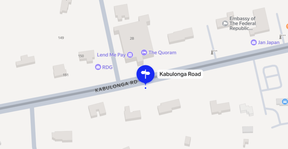 Near 4473 Zambezi Rd, Lusaka