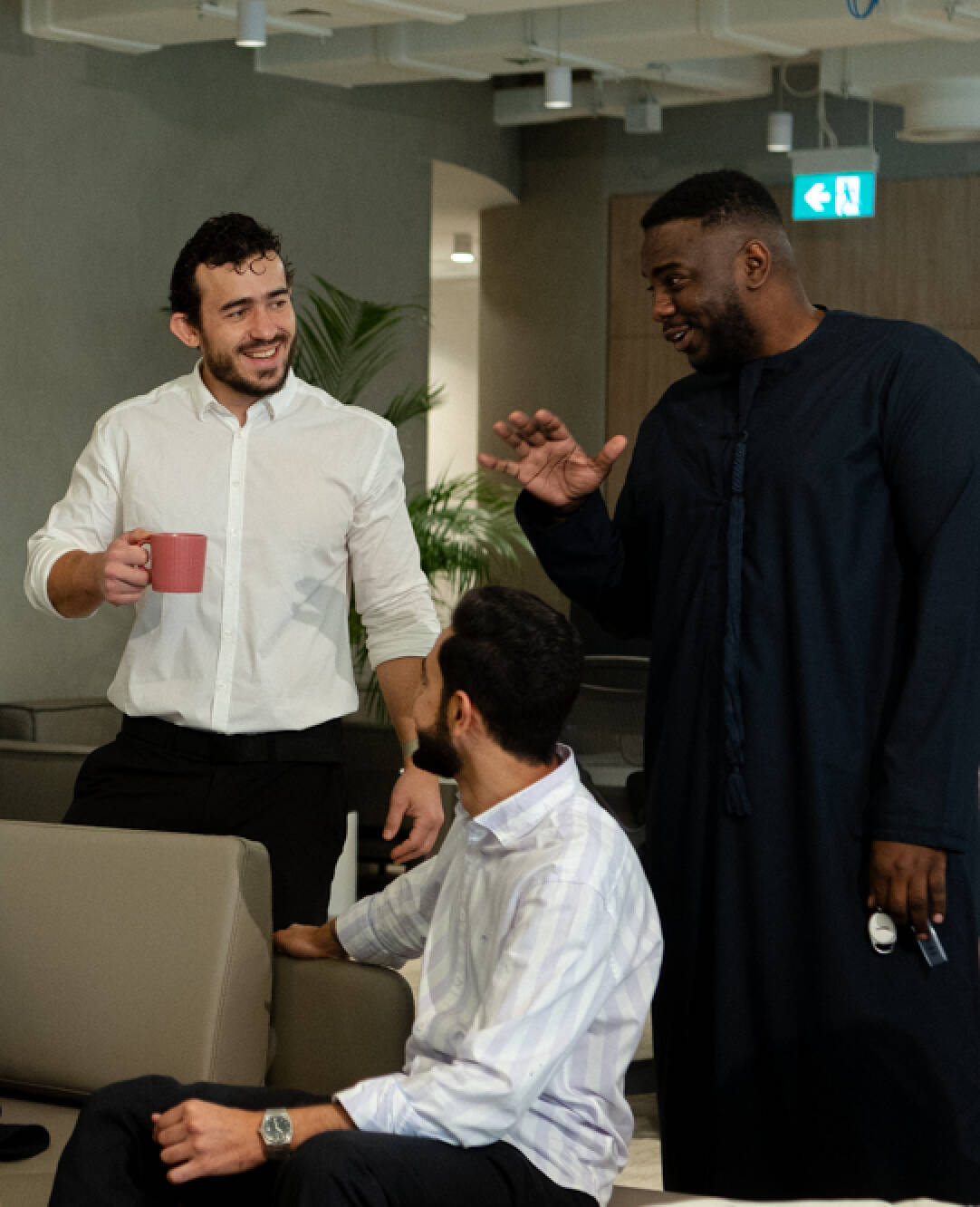 Conversation de plusieurs personnes