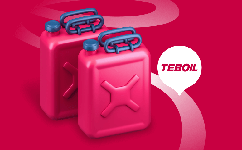 Декоративная иллюстрация для кейса Teboil