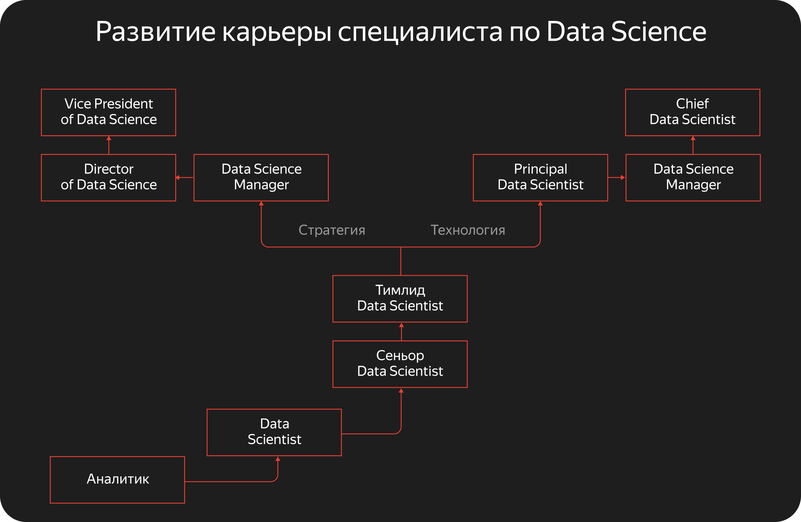 Аналитик данных может стать специалистом по Data Science