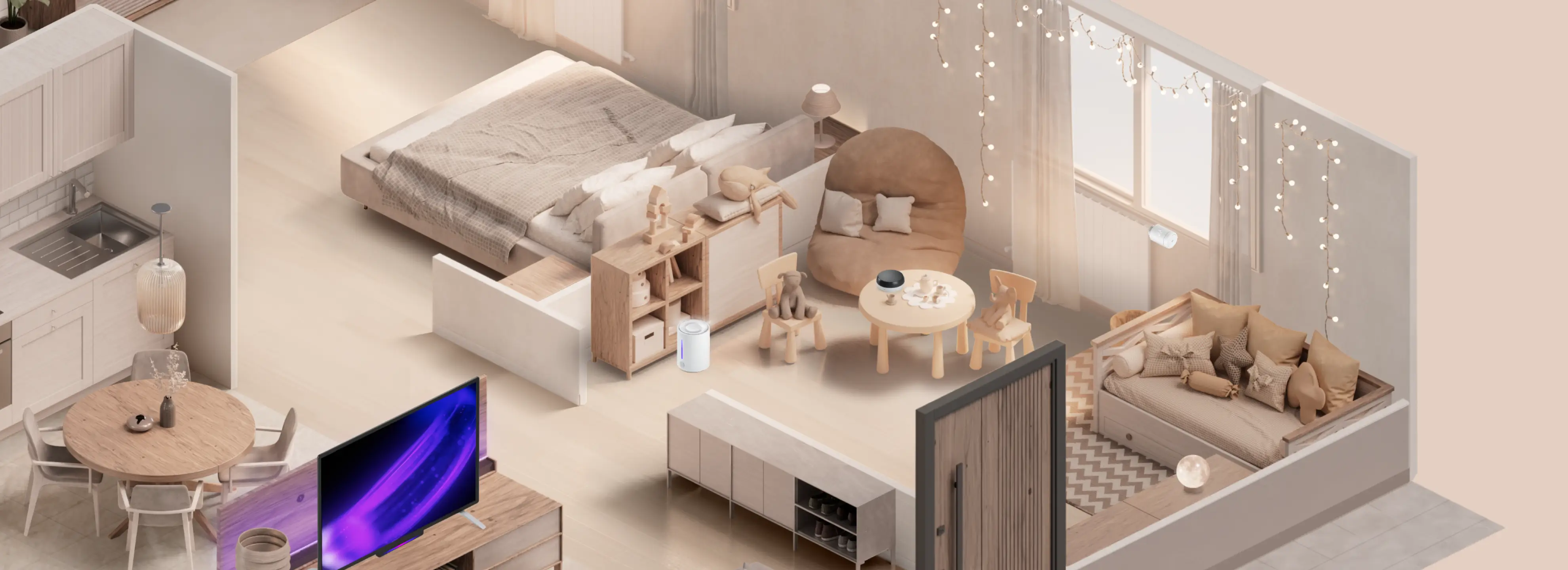 Объединяйте с умными девайсами