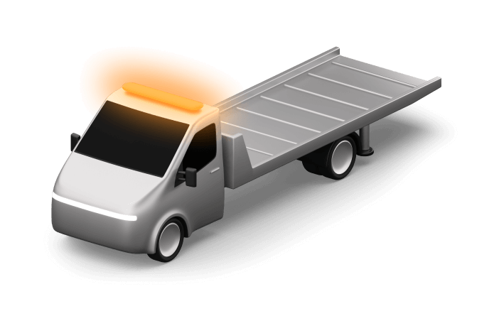 Сдвижная платформа эвакуатор