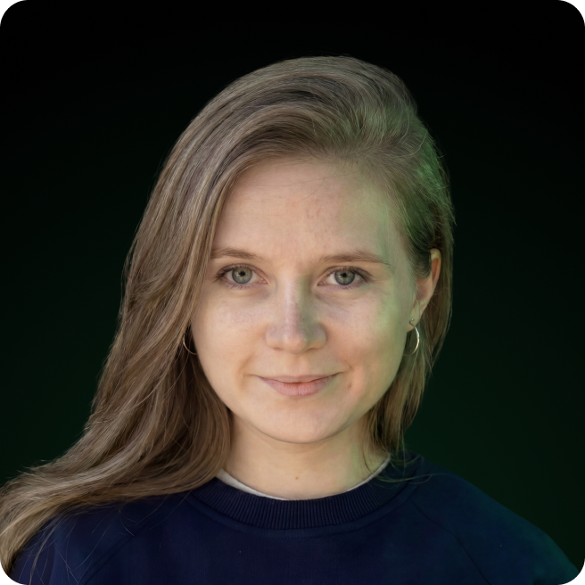 Схематичный силуэт человека на тёмном фоне: круг — голова, овал — туловище.