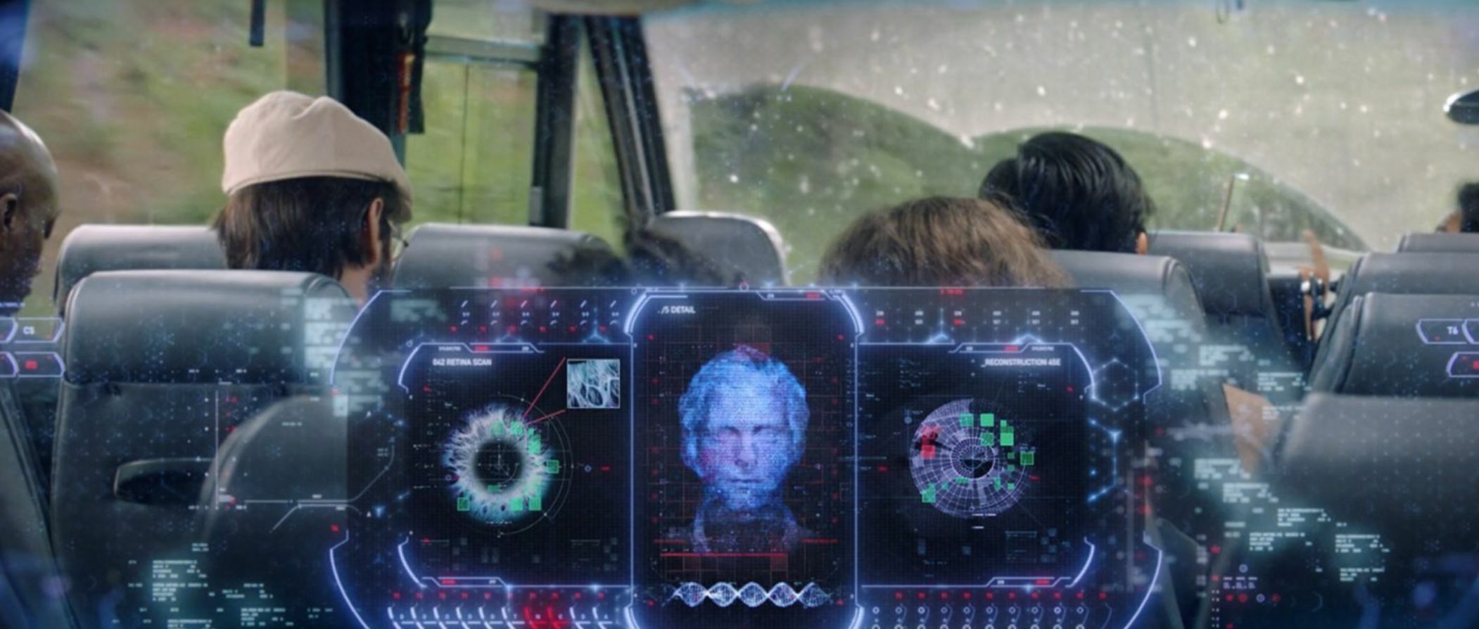 Пример моушн-дизайна из кинофильма "Человек-паук"