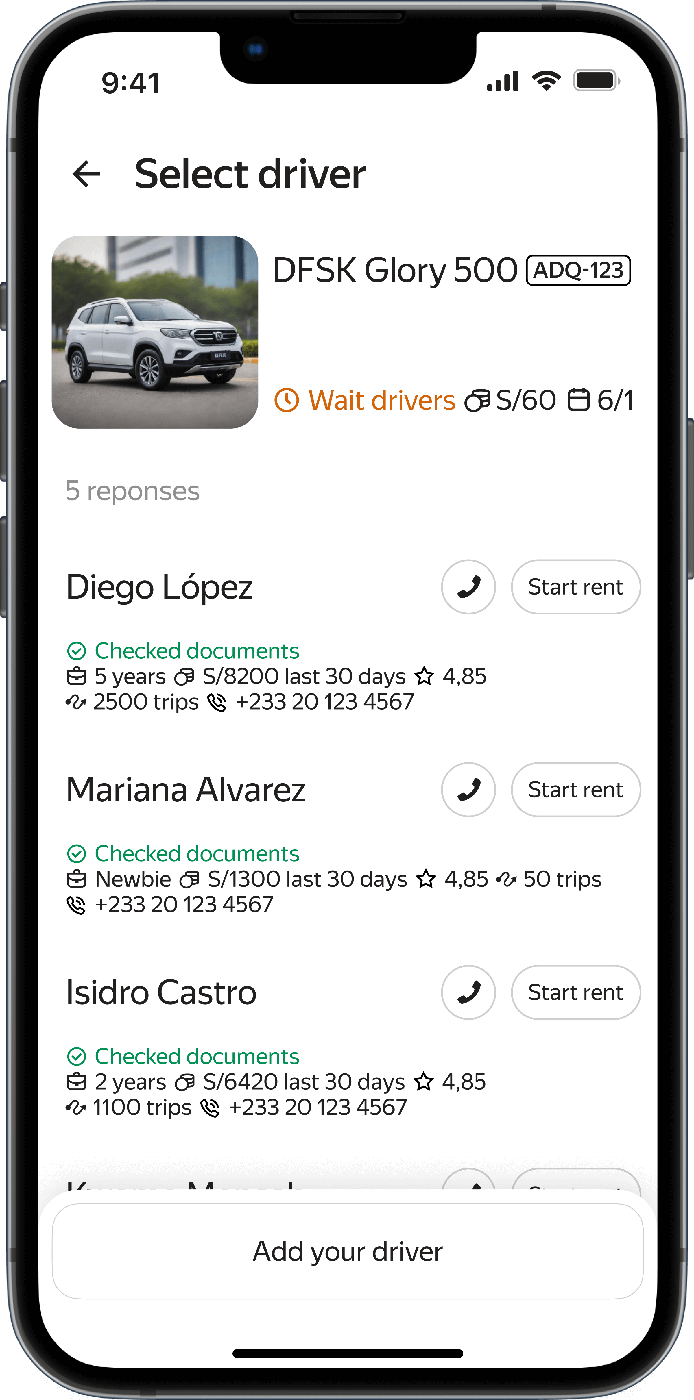 Monitor current and upcoming rent payments