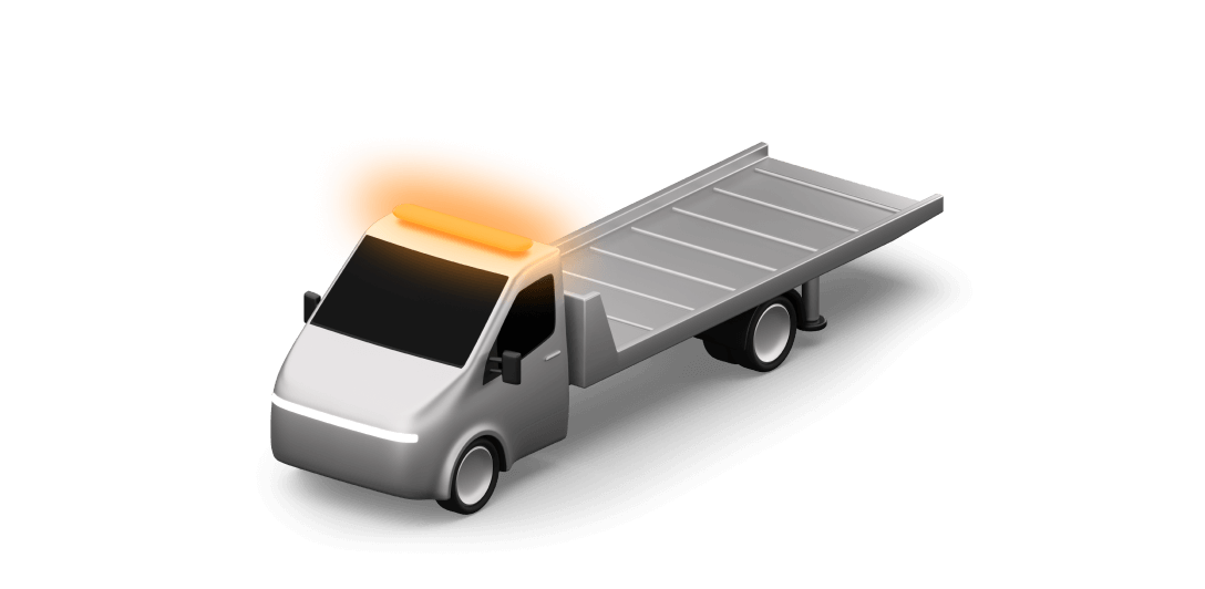 Сдвижная платформа эвакуатор