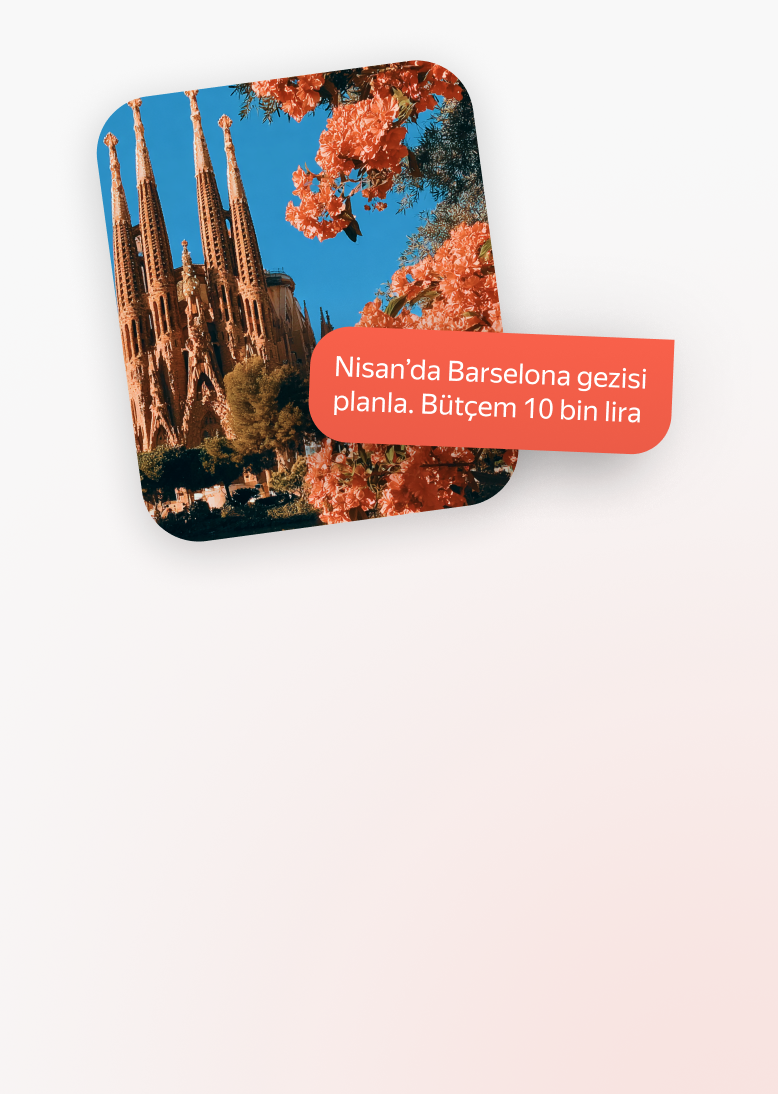 Tüm Seyahatin  Tek Planda