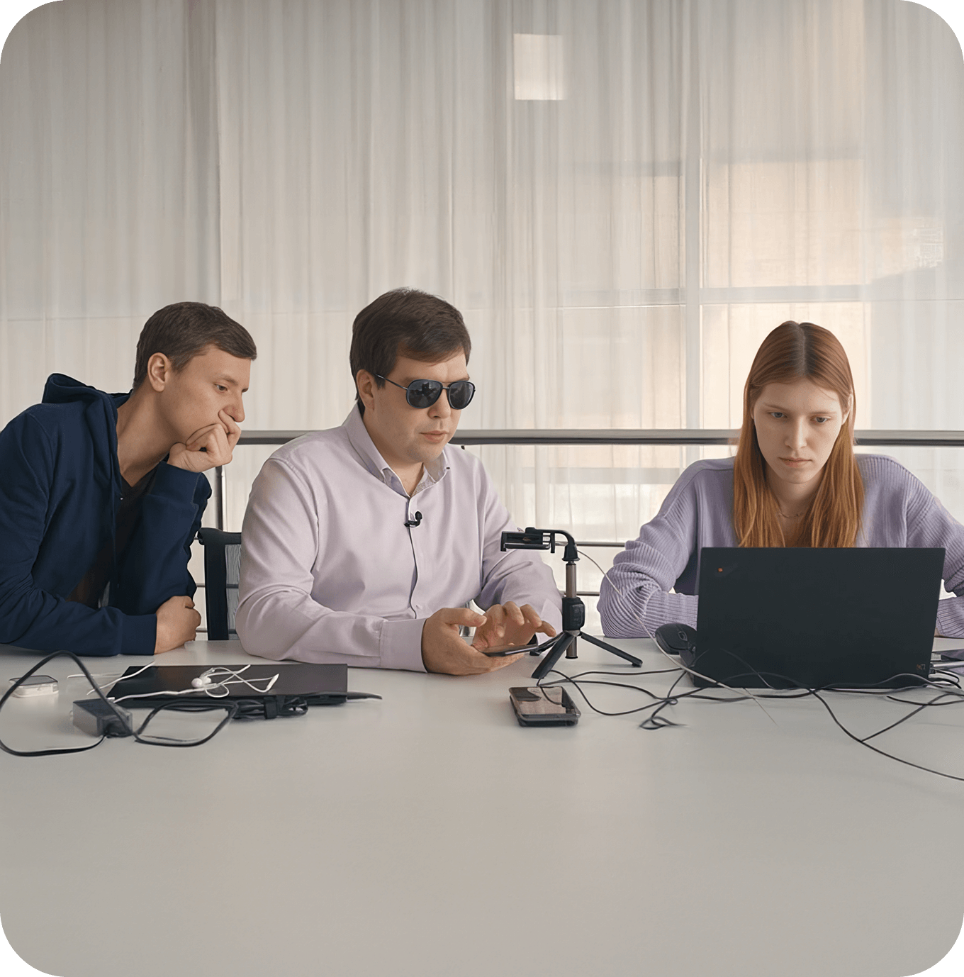 фото команды Инклюзии в Яндексе