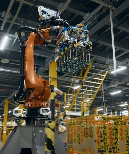 робот-депалетайзер