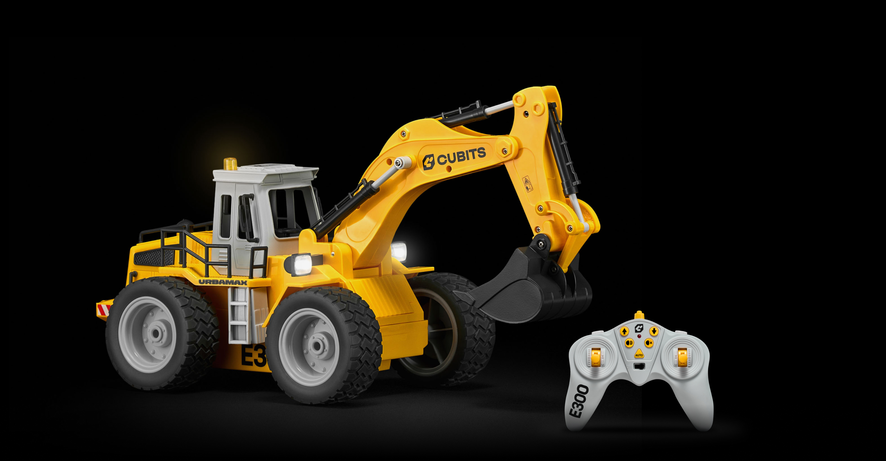 Бульдозер және джойстик