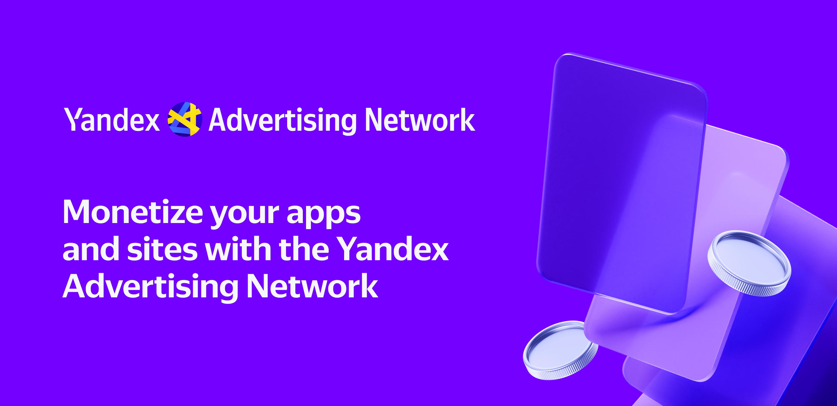 Website monetization – Yandex Advertising Network