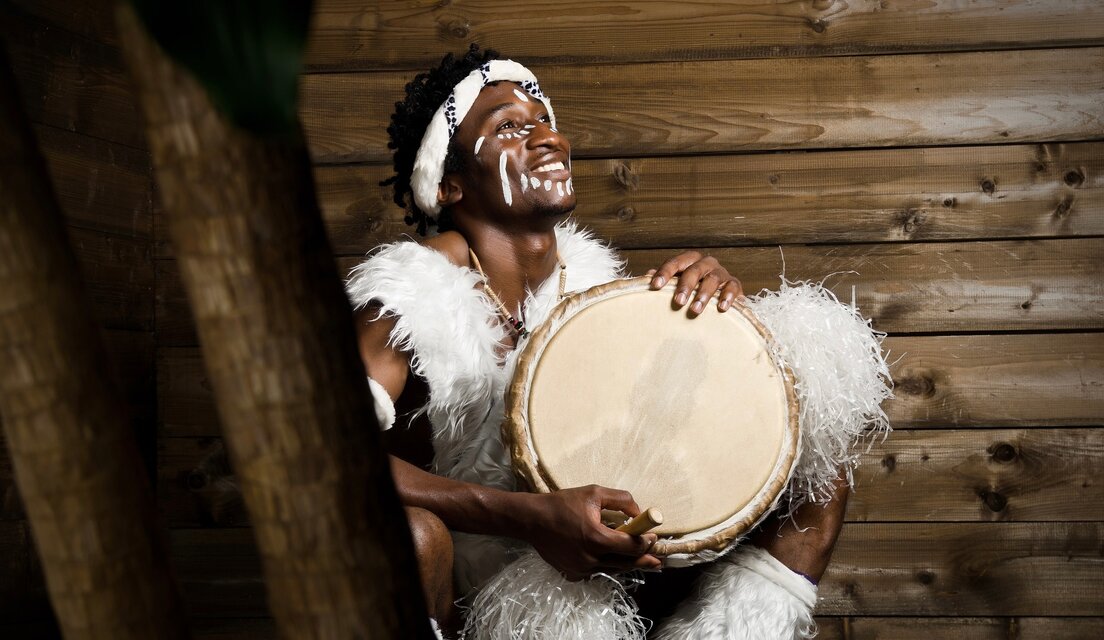 African model representing cultural heritage
