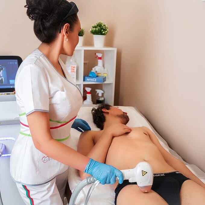 Лазерная эпиляция: классическое бикини