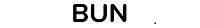 Логотип Модная одежда BUN