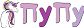 Логотип ПУПУ - магазин игрушек