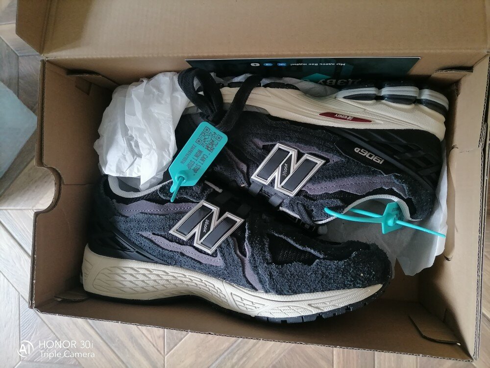 custom review-New Balance 1906D Дышащий Низкий Топ Повседневные Городские Коммутирующие Беговые Кроссовки Унисекс Черные