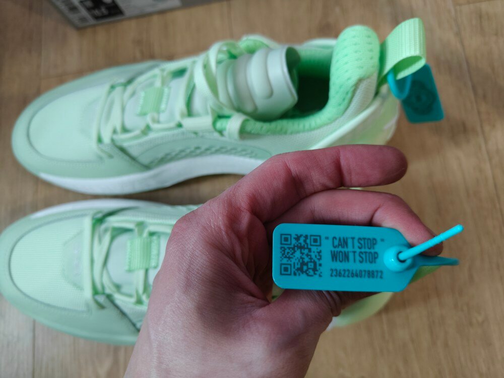 custom review-LiNing All City 12 Encore Low Топ Баскетбольные кроссовки Мужской Энергичный зеленый