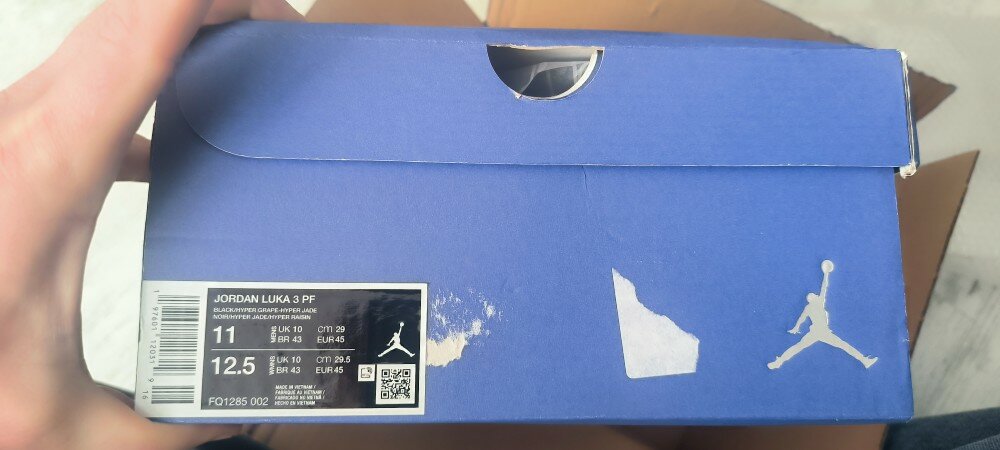 custom review-Джордан Luka 3 Нижняя юбка Устойчивая к истиранию Низкий топ Баскетбольные кроссовки Унисекс Черный Фиолетовый