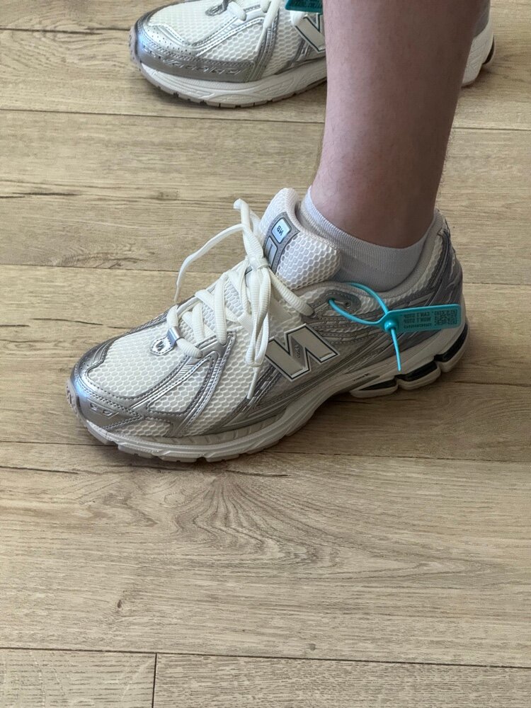 custom review-New Balance NB 1906R Амортизаторы Slip-resistant Низкий топ Повседневная Беговая обувь Унисекс Белый Серебряный