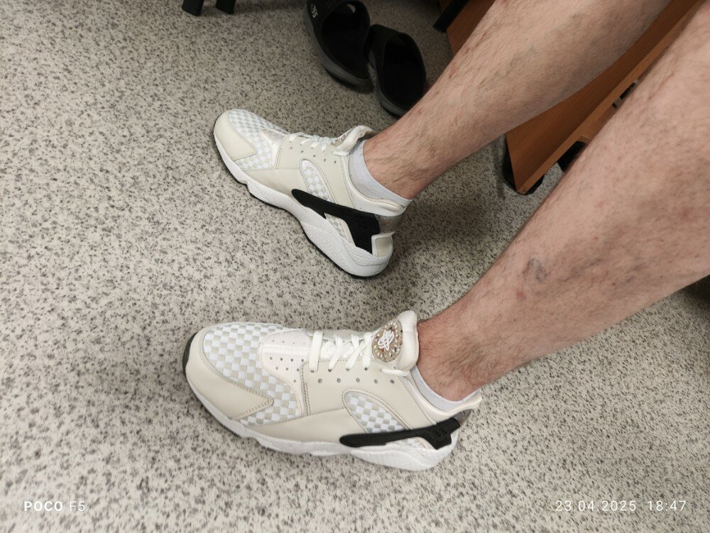 custom review-Nike Air Huarache Беговые кроссовки Низкий Топ Мужской