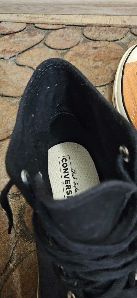 custom review-Конверс 1970s Износостойкие и Легкие Высокие Кеды Унисекс Черные