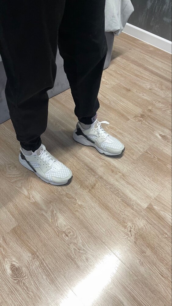 custom review-Nike Air Huarache Беговые кроссовки Низкий Топ Мужской