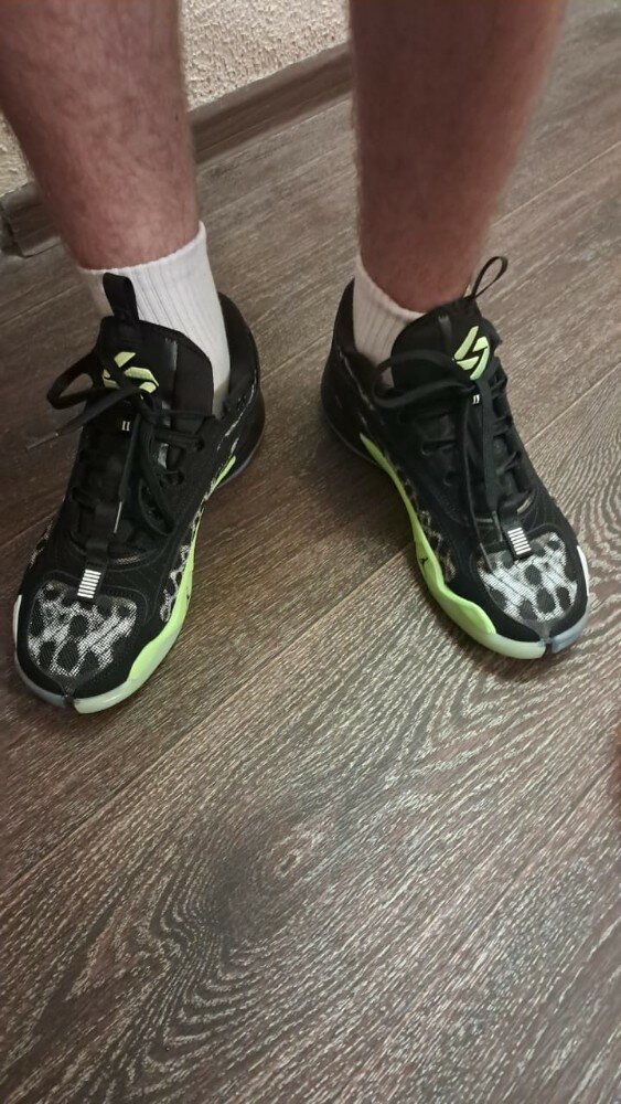 custom review-Jordan Luka 2 Luka 2 PF Дышащие Низкие Баскетбольные Кроссовки Мужские Черные Белые