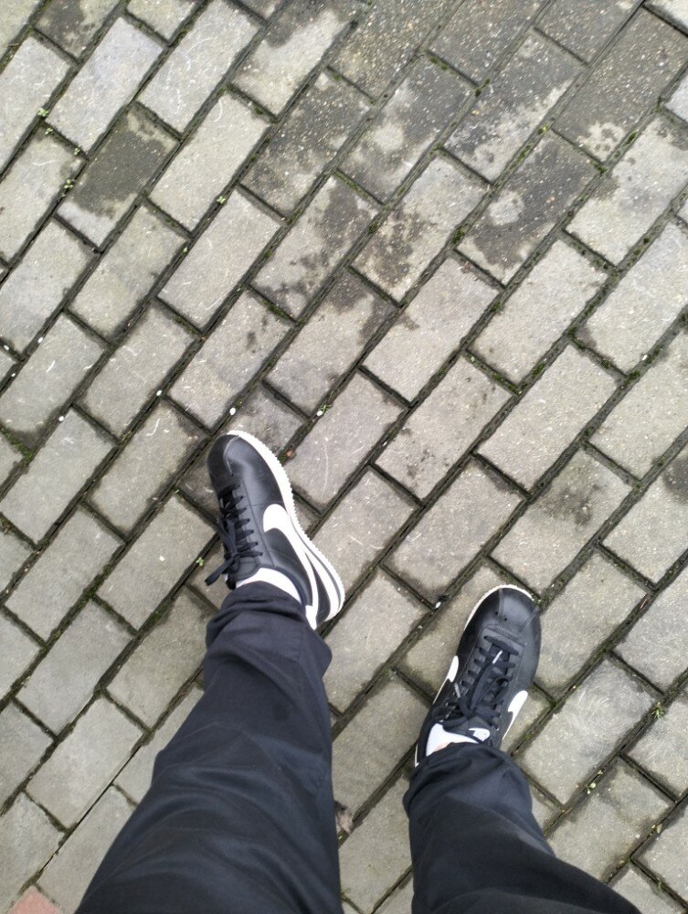 custom review-Nike Cortez Low Топ Casual Мужской Черный Белый