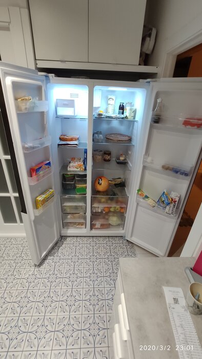 holodilnik leran sbs 300 w nf