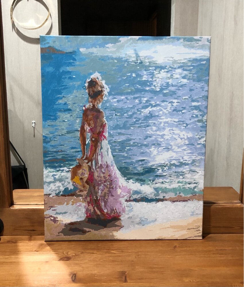 Автор картины утренняя прогулка