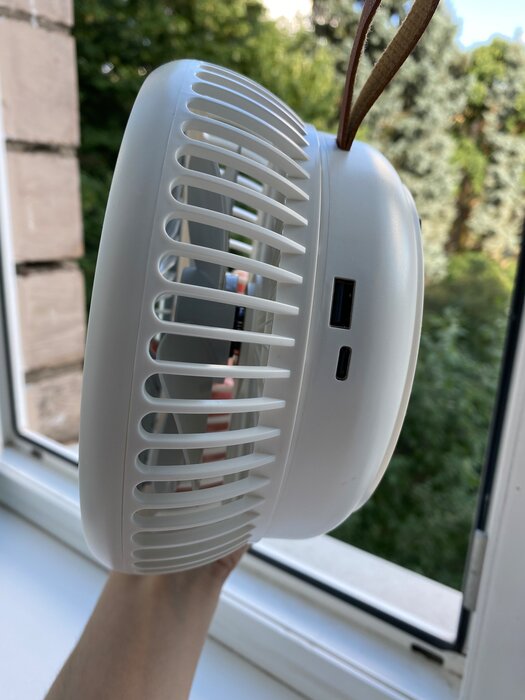 Портативный вентилятор Kitfort KT-403 - фото № 3 от пользователя  Светлана Никонова
